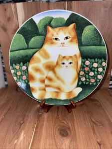 Department 56 “Felicia & Felina” Cat Kitty Plate & Mug Designed By Martin Leman - Picture 1 of 4