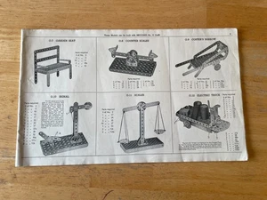 Vintage Meccano Model Catalogue Book - Picture 1 of 6