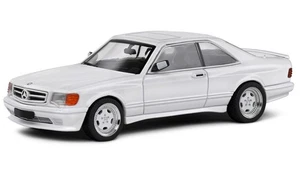SOLIDO SL4310904 MERCEDES S-CLASS 560SEC AMG (C126) WIDE BODY 1990 WHITE 1:43 Mo - Foto 1 di 1