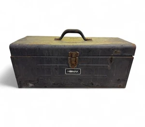 Vtg Homak Heavy Duty Metal Tool Box/Chest Red Tray 22” X 8.25”Wide & 9.25” Tall - Picture 1 of 14