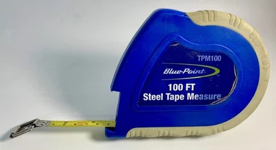 Blue Point by Snap On TPM100 100 FT Tape Measure Tape Rule Inch / Metric  - Image 1 of 4