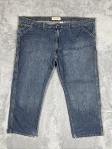 Pantalones de mezclilla Levis Carpenter para hombre 57x30 *REAL* azules sueltos rectos ropa de trabajo bolsillos - Imagen 1 de 11