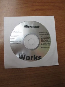 Microsoft Works 7 con certificado de autenticidad - Imagen 1 de 2
