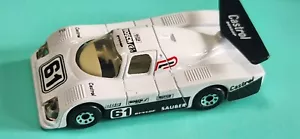 Matchbox Sauber Group C Racer White with Suspension 1984 1:55 Diecast Car - Picture 1 of 10