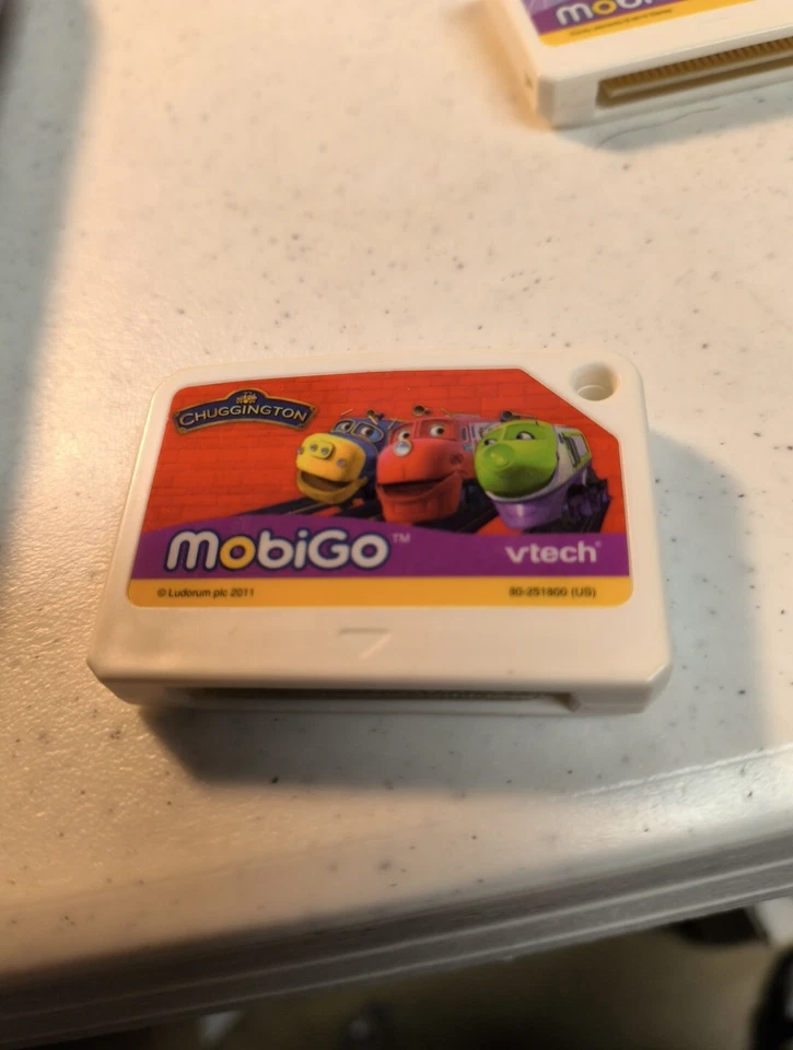 Vtech MobiGo CHUGGINGTON Train Animated  Book Game Cartridge  - Image 1 of 1