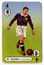 Willie Waddell, Glasgow Rangers & Scotland 1946-7