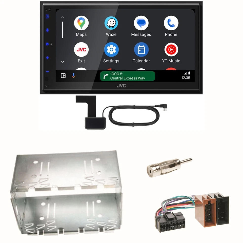JVC KW-M695DBW Android Auto Einbauset für Mercedes Vito Viano W639 W447 Sprinter - Bild 1 von 1