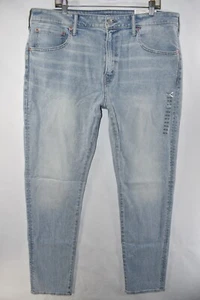 Neu American Eagle sportliche Passform AirFlex + ultraweiche blaue Herrenjeans Größe 38 x 36 - Bild 1 von 10