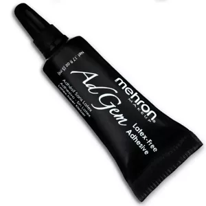 Mehron AdGem adesivo viso corpo gemma glitter ciglia applicazione cosmetica senza lattice - Foto 1 di 18