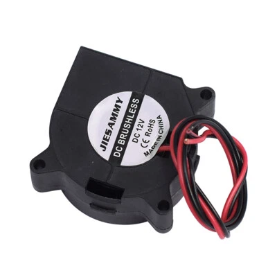 Lüfter 40 x 40 x 20 mm 5 V 12 V 24 V für 3D-Drucker Schwarz Mini-Wärmeableitung - Bild 1 von 4