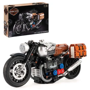 Technik Klemmbausteine BMW Retro 925 Teile Kbox Motorrad Modell 10515