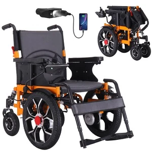 Widen 20" Folding 500W Electric Wheelchair, All Terrain Heavy Duty Power Scooter - Picture 1 of 11
