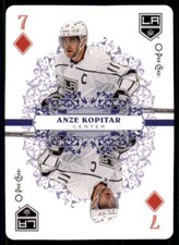2022-23 UD O-Pee-Chee OPC Playing Cards #7-DIAMONDS Anze Kopitar