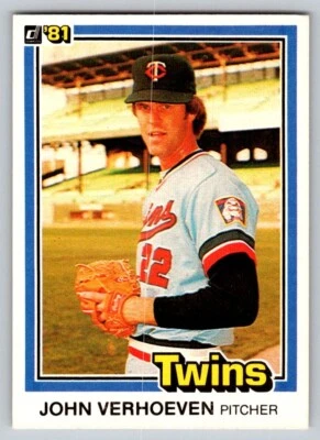 1981 Donruss - #564 John Verhoeven - Image 1 of 2