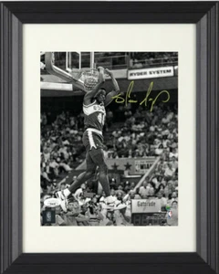 Shawn Kemp signed Seattle SuperSonics NBA B&W 8X10 Photo- JSA- 1990 Dunk Contest - Picture 1 of 1