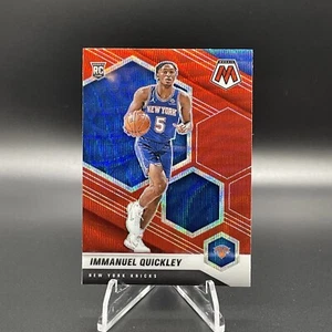 Immanuel Quickley 2020-21 Mosaik Rookie rot prizm RC - Bild 1 von 2