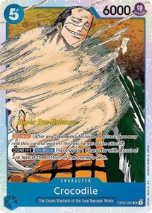 Crocodile Super Pre-Release Foil - ST03-003 LP - One Piece - Picture 1 of 1