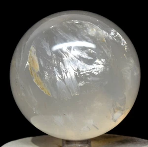 2.75" 495g Rainbow Girasol Moon Opal Gemstone Crystal Mineral Sphere Madagascar - Picture 1 of 5