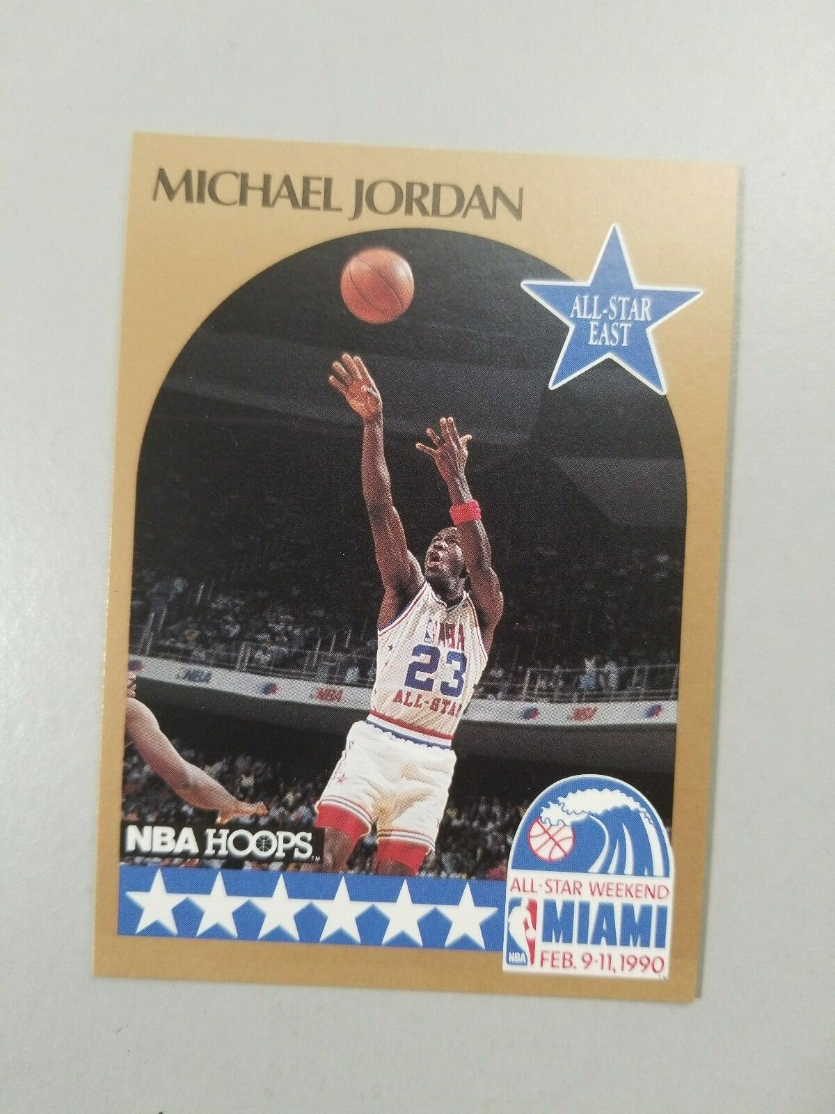 1990-91 NBA HOOPS #5 Michael Jordan All Star East | eBay