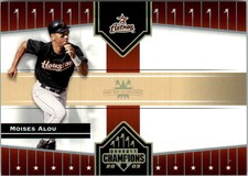 2005 Donruss Champions Impressions Gold Card #205 Moises Alou Astros /50