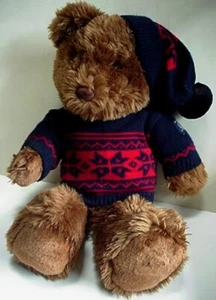 Plüsch Braunbär Pullover Mütze - Bild 1 von 18