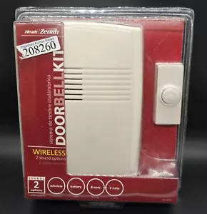 Kit campanello campanello portatile wireless Heath Zenith NUOVO SIGILLATO - Foto 1 di 5