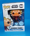 Ahsoka Tano Diamond Glitter #268 STAR WARS FUNKO Pop Vinyl  +Prot
