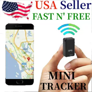 GF07 Mini Magnetic GPS Tracker Real-time Car Truck Vehicle Locator GSM GPRS USA - Picture 1 of 5