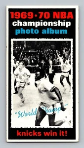 1970 Topps Tall Boy #175 NBA Championship Series KNICKS WIN IT VG-VGEX (B2) - Picture 1 of 2