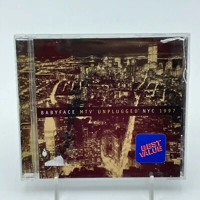 BABYFACE MTV UNPLUGGED NYC CD 1997 Epic Live R&B Whip Appeal Change the World Foto 1 de 3