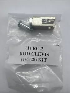 Rod Clevis 1/4-28 Kit BIMBA RC-2 / RC2 New Sealed In The Pack - Picture 1 of 2