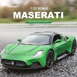 1/22 Maserati MC20 Sports Car Alloy Car Model Diecast Toy Collectible Gift - Picture 1 of 12