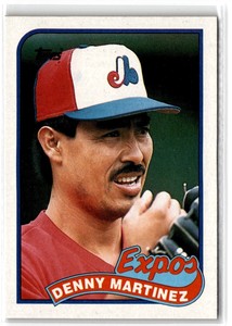 1989 Topps Denny Martinez #313 Montreal Expos