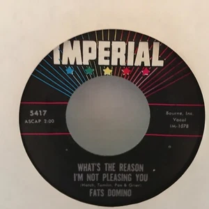 FATS DOMOMINO 7" 45 VINYL , BLUE MONDAY / WHAT,S THE REASON I,M NOT - Picture 1 of 2