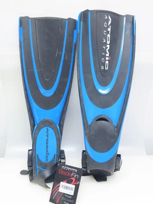 Atomic Open Heel BladeFin Freiwasserflossen Offen Flossen Tauchen Gr. S blau - Bild 1 von 2