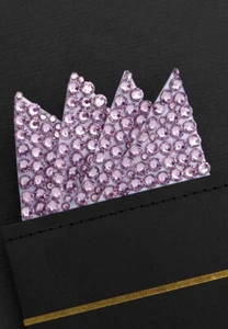 Vito Tanz Strass Taschenquadrat - Lichtamethyst - Bild 1 von 3