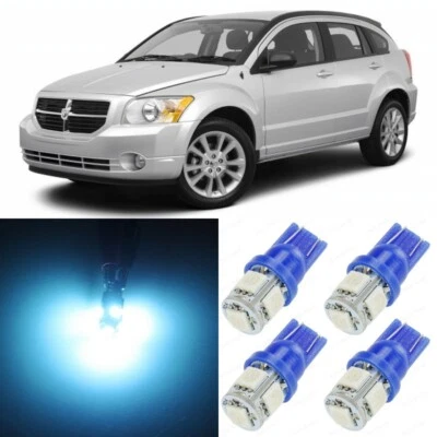 Paquete de 10 luces LED interiores AZUL HIELO para Dodge Caliber 2007-2012 + HERRAMIENTA Foto 1 de 4