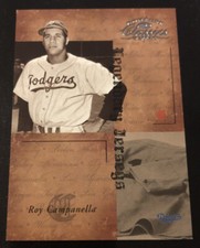 2004 Donruss Classics ROY CAMPANELLA Legendary Jerseys SP #d 362/500!