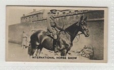 L&B NZ Equestrian Cigarette Card Colonel Malise Graham on “Broncho"