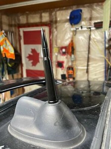 4.25 inch Black Antenna Mast Power AM/FM for MINI COOPER CLUBMAN 2016-2020 New