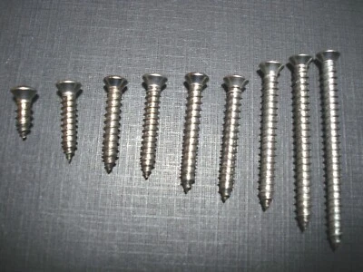 90 Chevy Buick #8 con #6 Phillips cabeza ovalada decoración moldura tornillos acero inoxidable GM  Foto 1 de 3