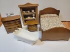 Miniature Wooden Doll House Furniture  1:12 scale (5) piece Lot!