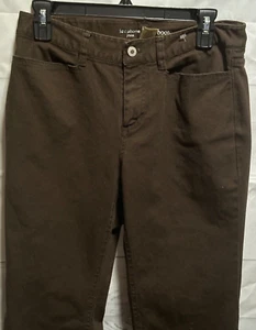 Used Liz Claiborne Brown Pants Petite Size 8 - Picture 1 of 10