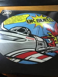 UK SUBS YELLOW LEADER Picture Disc Ltd neu versiegelt Punk - Bild 1 von 3