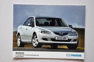 Foto de prensa de coche - Mazda 6 - metálica - vista frontal/lateral - Imagen 1 de 1