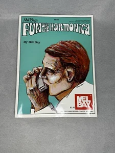 VINTAGE MEL BAY'S ‘FUN WITH THE HARMONICA’ 1976 Music Book - Picture 1 of 6