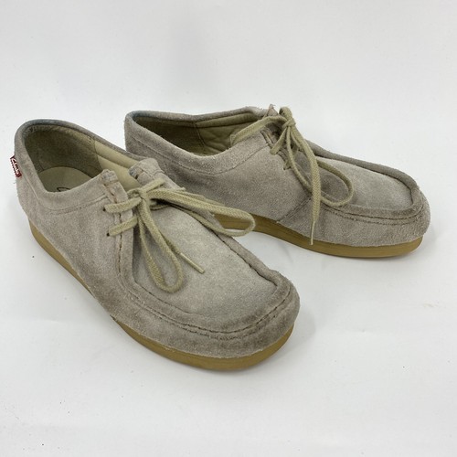 Scarpe Clarks Collection Wallabees pelle scamosciata marrone suola crepe donna 8