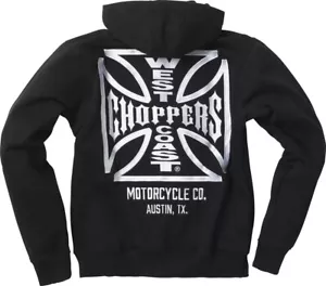 Sudadera con capucha para hombre West Coast Choppers Og Atx Zip Hoody - Imagen 1 de 20