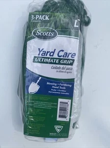 Scotts Landschaftsgestaltung Garten Saatgut Blumenkohlhandschuhe 3er-Pack weiß grün groß - Bild 1 von 2
