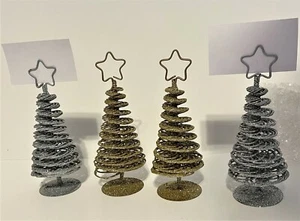 Avon Tree Place Card Holder Set - Christmas - Picture 1 of 3